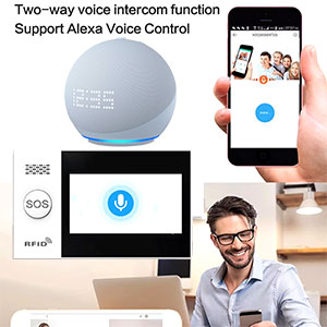 Remote alarm control